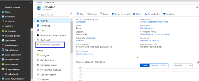 How To Create SQL Database In Azure And Connect With SQL Server Management Studio